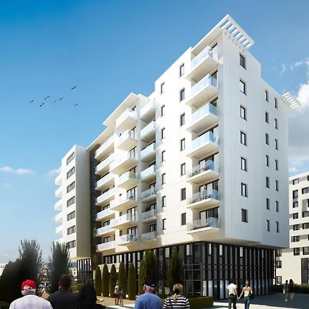 Deluxe For 4 People With 2 Bedrooms And Balcony Dom wakacyjny *